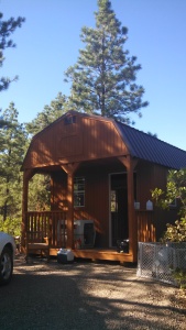 The cabin!